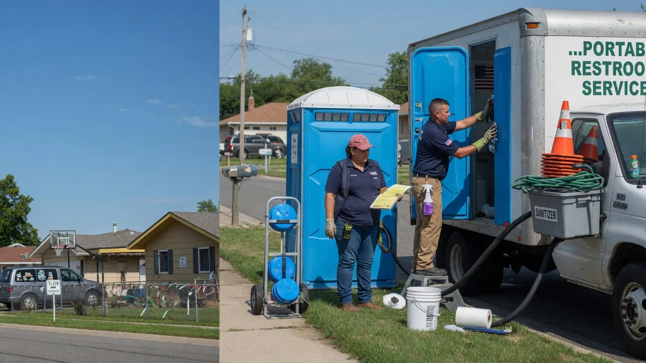 Portable Toilet Rental in Glen Dale, WV near me